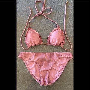 VIX by Paula Hermanny Pink Tie Dye Bikini - M